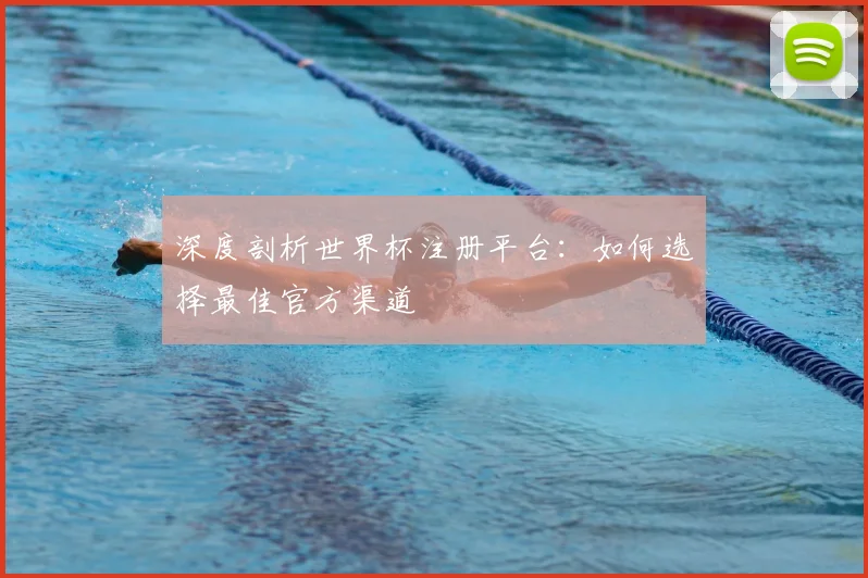 深度剖析世界杯注册平台:如何选择最佳官方渠道