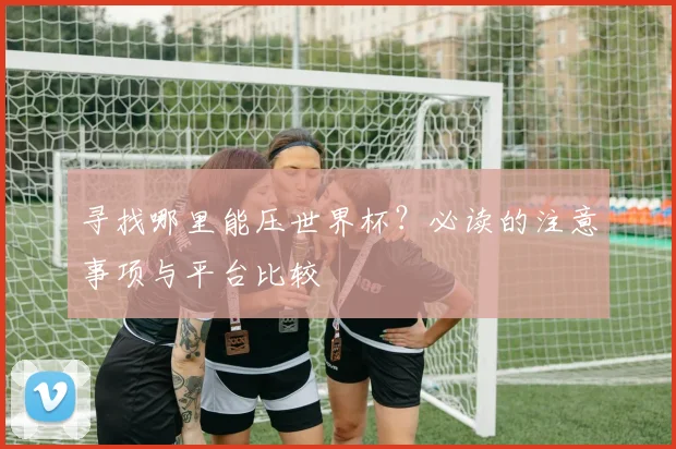 寻找哪里能压世界杯?必读的注意事项与平台比较